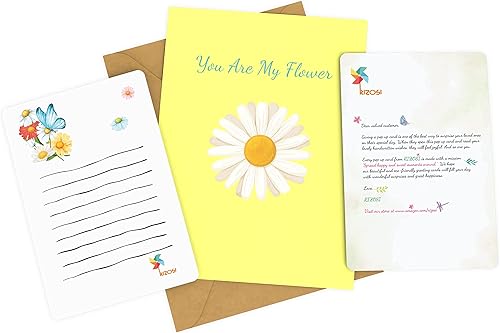 Miniatura 2 de Tarjeta de felicitación 3D para el Día de la Madre con margaritas para mujeres, abuela, mamá, esposa, niñas, hermana, amante. Aniversario de