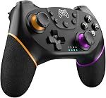 [2025 New Version]Wireless Pro Controller Compatible for Nintendo Switch & 2, Sefitopher Bluetooth Switch Pro Controller Gampad Joypad, PC Wired Controller Supports Gyro Axis Turbo and Dual Vibration with Charging Cable [nintendo_switch]