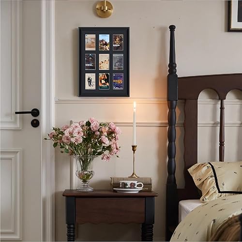 Miniatura 3 de Caja de cinta de casete, marco de exhibición de cinta de cassette, pantalla de cinta de casete y caja, marco de pantalla de 9 cintas, marco de