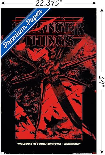 Miniatura 3 de Trends International Netflix Stranger Things Season 4 - Póster de pared para el hogar, 22.375 x 34 pulgadas, versión premium sin marco