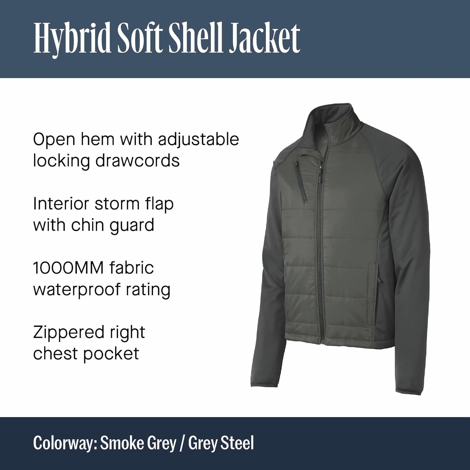 Port Authority Hybrid Soft Shell Jacket