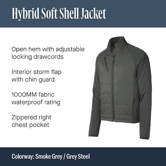 Port Authority Hybrid Soft Shell Jacket. J787