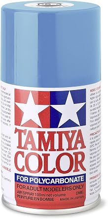 Tamiya TAM86003 86003 PS-3 Light Blue Spray Paint, 100ml Spray Can