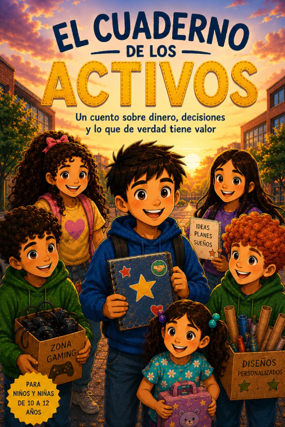EL CUADERNO DE ACTIVOS: Un libro sobre dinero, decisiones y lo que de verdad tiene valor (Kenzo y las pequeñas grandes ideas)