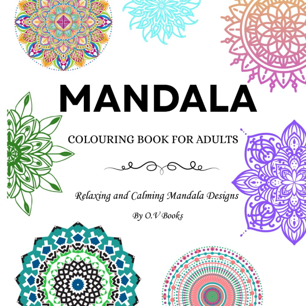MANDALA: Colouring Book for Adults
