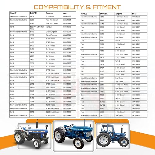 Miniatura 3 de Arrancador para Ford Farm Diesel Tractor 2000 3000 4000 5000,410-30044 Arrancador, New Holland Diesel, Ford Backexcavadoras 420,455, Lucas 26211A/L,