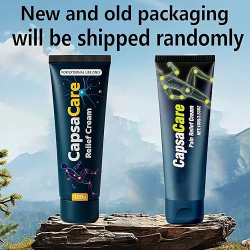 Miniatura 2 de Capsacare Crema para aliviar la neuropatía  Crema para los nervios de fórmula neurocalizante, contiene capsaicina, árnica, mentol, MSM y