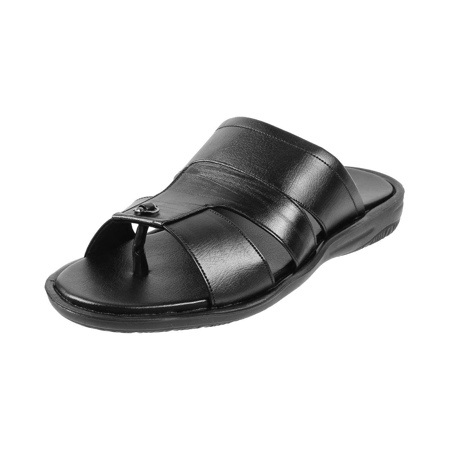 Walkway Mens Synthetic Black Slippers (Size (10 UK (44 EU)) (B07S1XTL1Q) Amazon Price History, Amazon Price Tracker