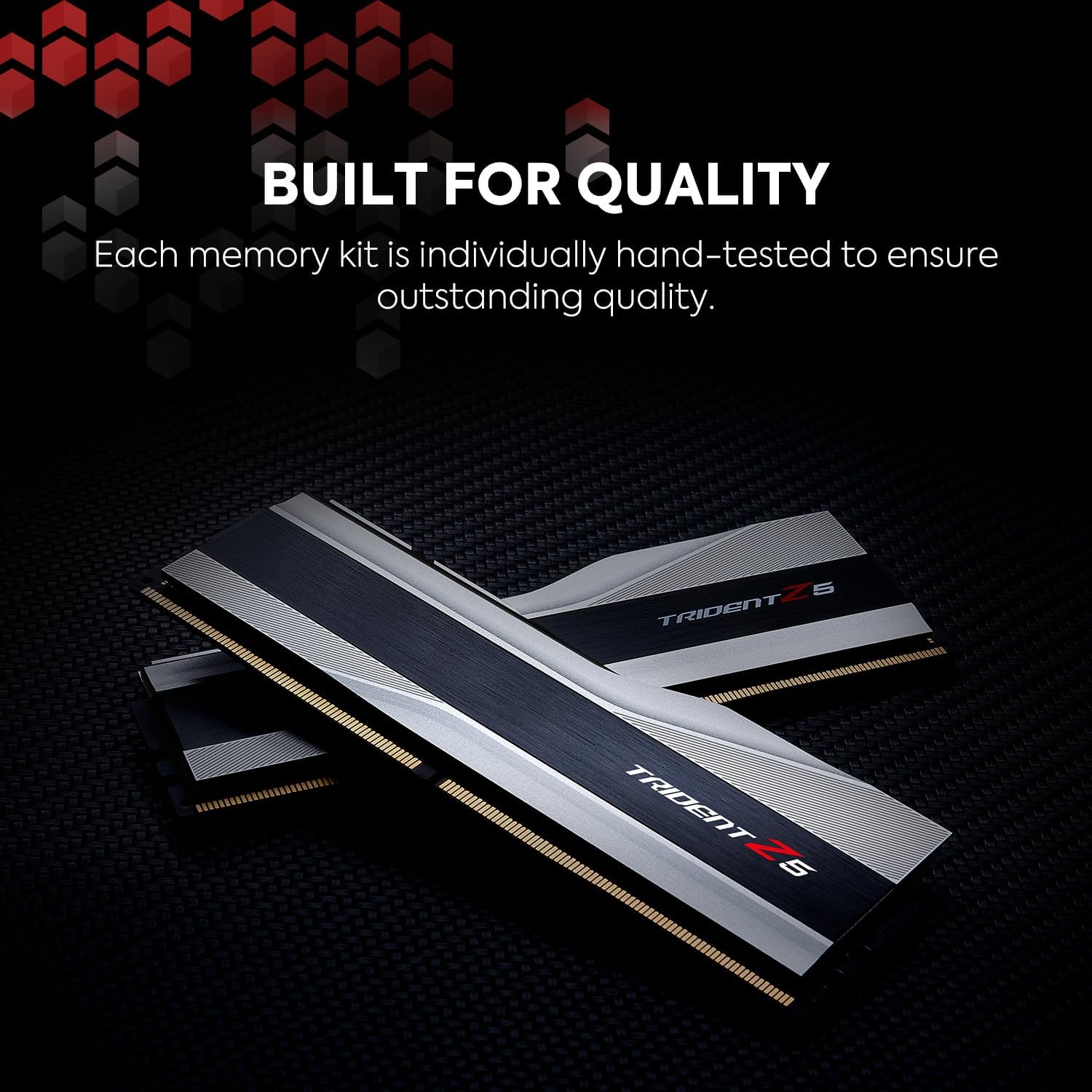 G.SKILL Trident Z5 DDR5 RAM 64GB (2x32GB) 6000MHz CL32 - Intel XMP 3.0 Desktop Memory Silver