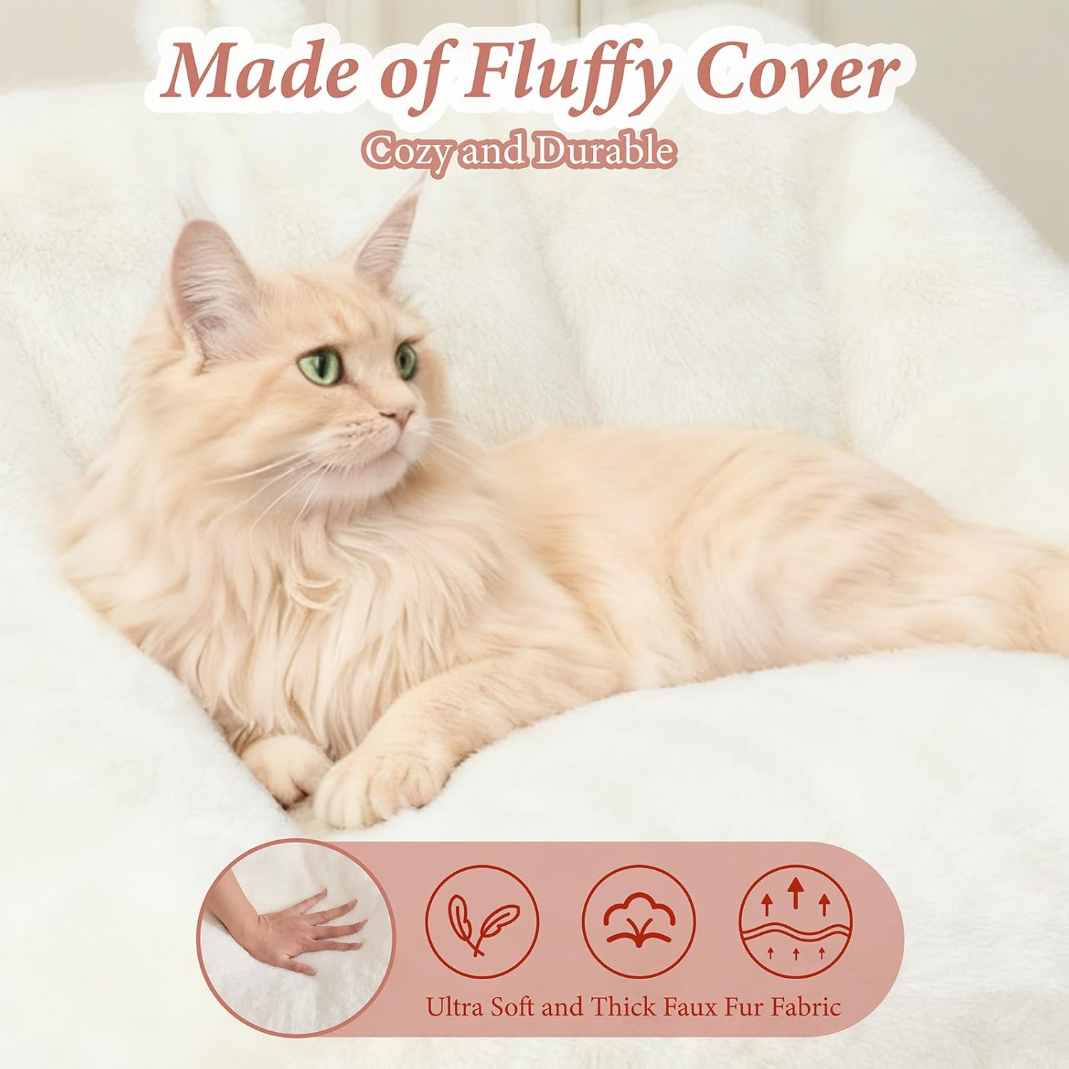 4FT Bean Bag Chair Giant Bean Bag Chairs for Adults Large Bean Chairs with Removable Cover, Beanbag Chair with Filler, Adult Bean Bag Chairs for Living Room, Bedroom Beige