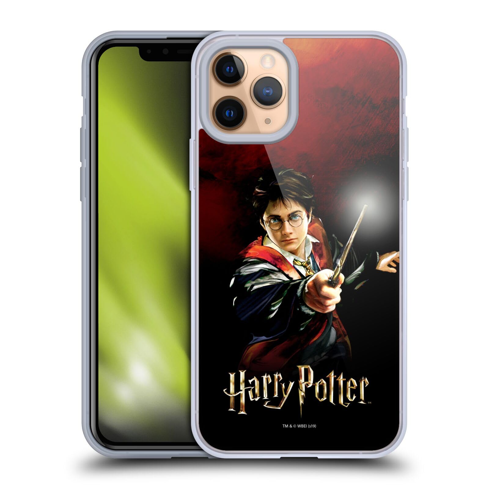 Head Case Designs Licenza Ufficiale Harry Potter Harry Primo Piano Prisoner of Azkaban II Custodia in Gel [Protezione di Grado Militare] Compatibile con Apple iPhone 11 PRO E Compatibile con MagSafe