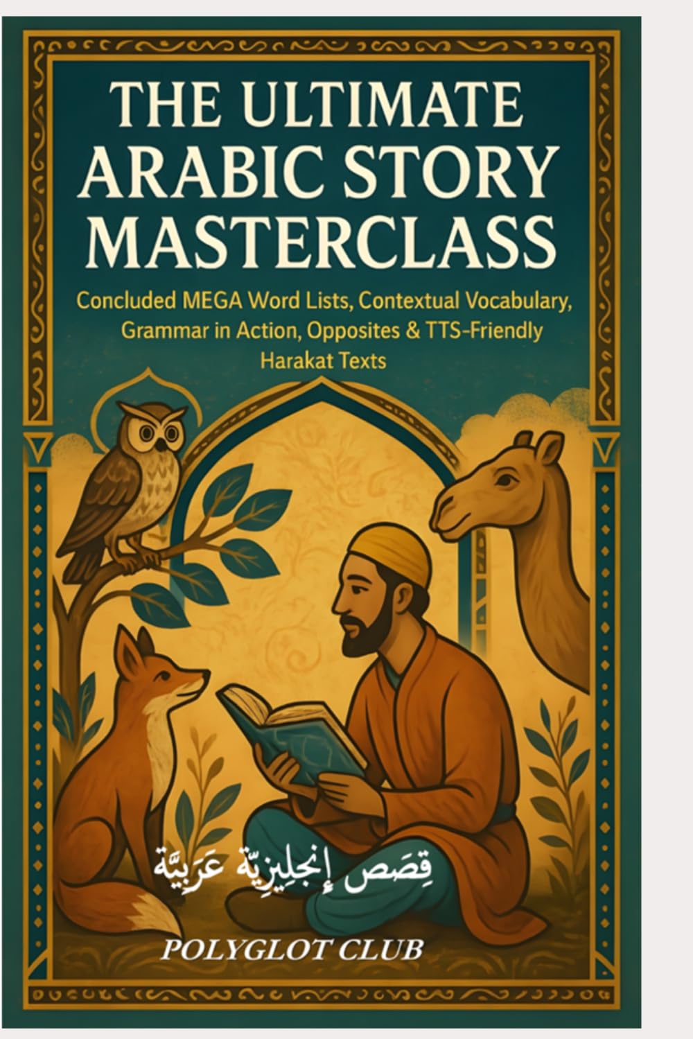 The Ultimate Arabic Story Masterclass: Concluded MEGA Word Lists, Contextual Vocabulary, Grammar in Action, Opposites & TTS-Friendly Harakat Texts