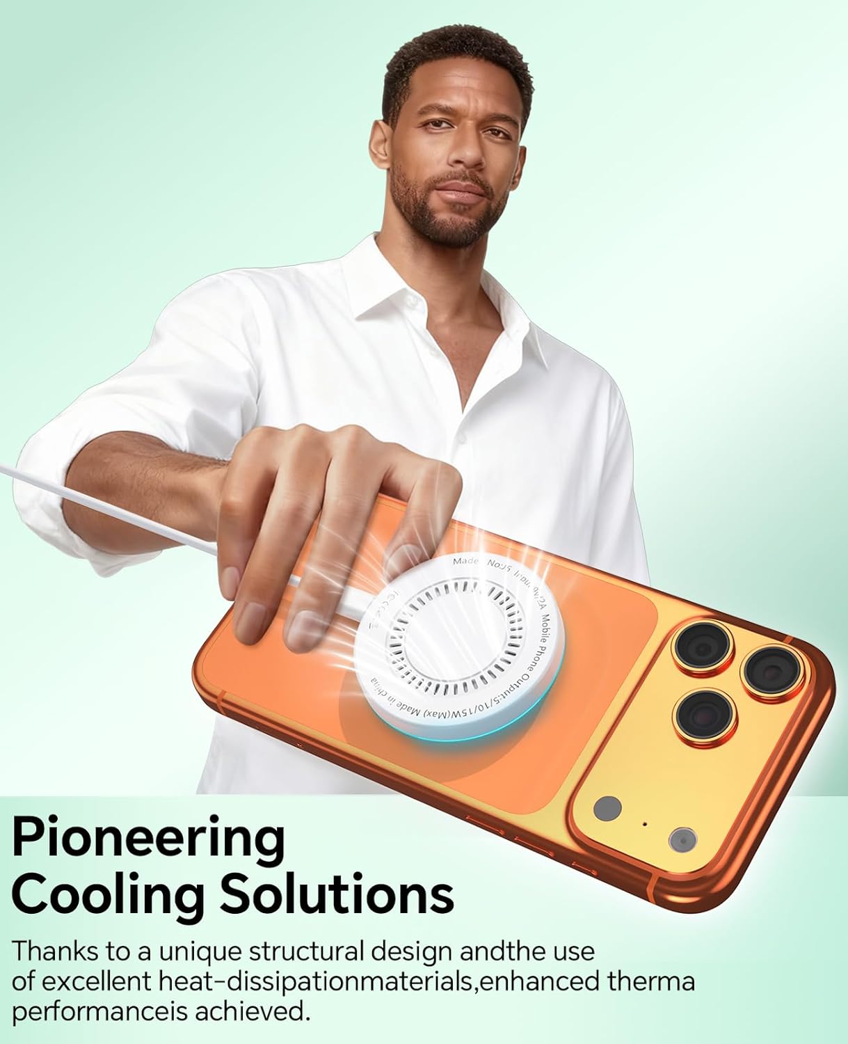 2 Pack 15W Magnetic Wireless Charger Fast Charging Pad with 20W Adapter and 6FT Cables for iPhone 17/16/15/14/13/12 Series/AirPods 3/2/Pro Apple Chargers for Travel/Office/Home - Image 5