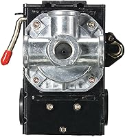 Vista 3 de XIAOWEI Interruptor de presión del compresor de aire CAC-4332 para DeVilbiss CAC-4332-1 125/95 PSI 24Amp 120Vac