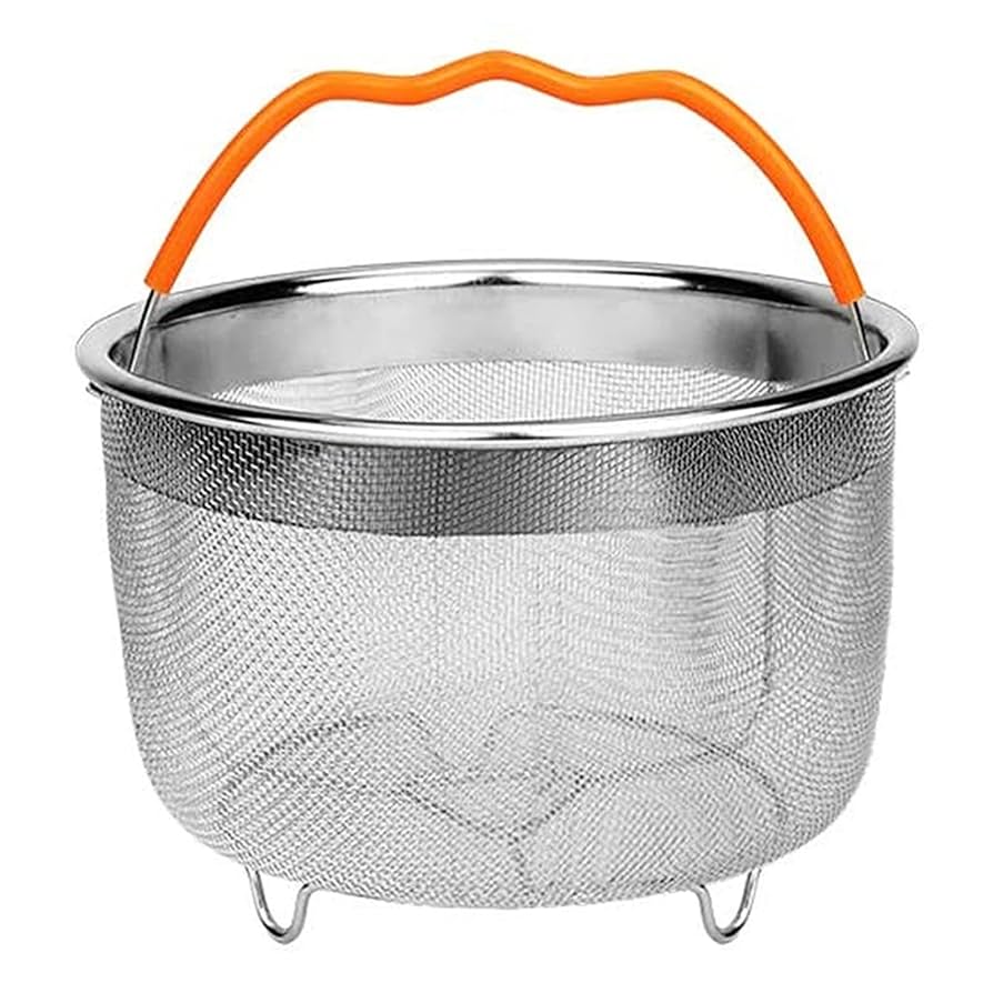 未使用 ステンレス圧力鍋 蒸し器付き Amazon｜フィスラージャパン 4.5L用穴あき蒸し器(三脚付) 610
