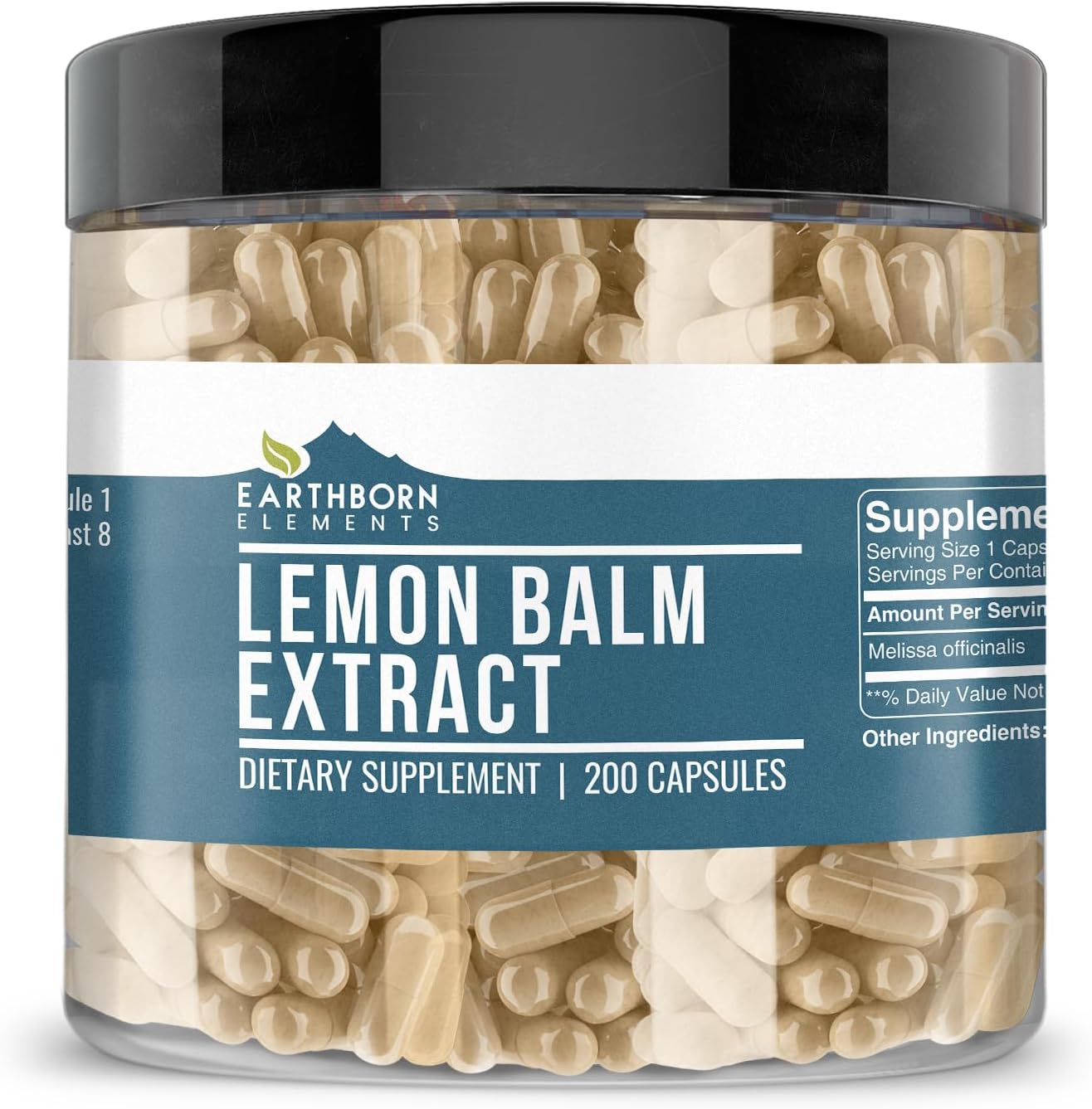 Earthborn Elements Lemon Balm Extract, Pure & Undiluted, No Additives