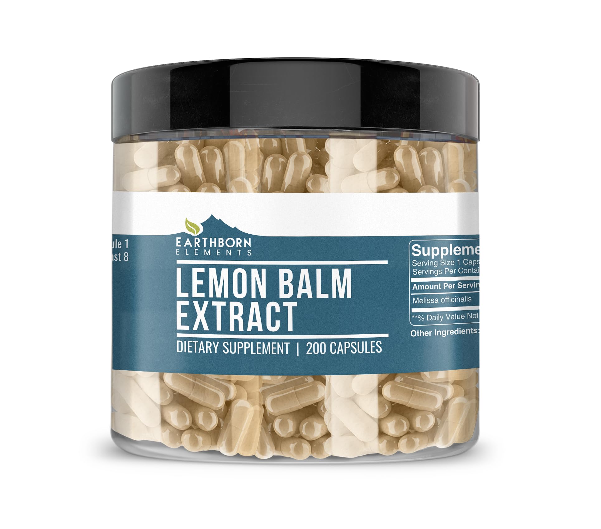 Earthborn Elements Lemon Balm Extract, Pure & Undiluted, No Additives