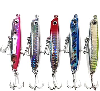 Amazon.co.jp: Surpriseルアー ヒラメ用 メタルジグ 14g 21g 32g 5個