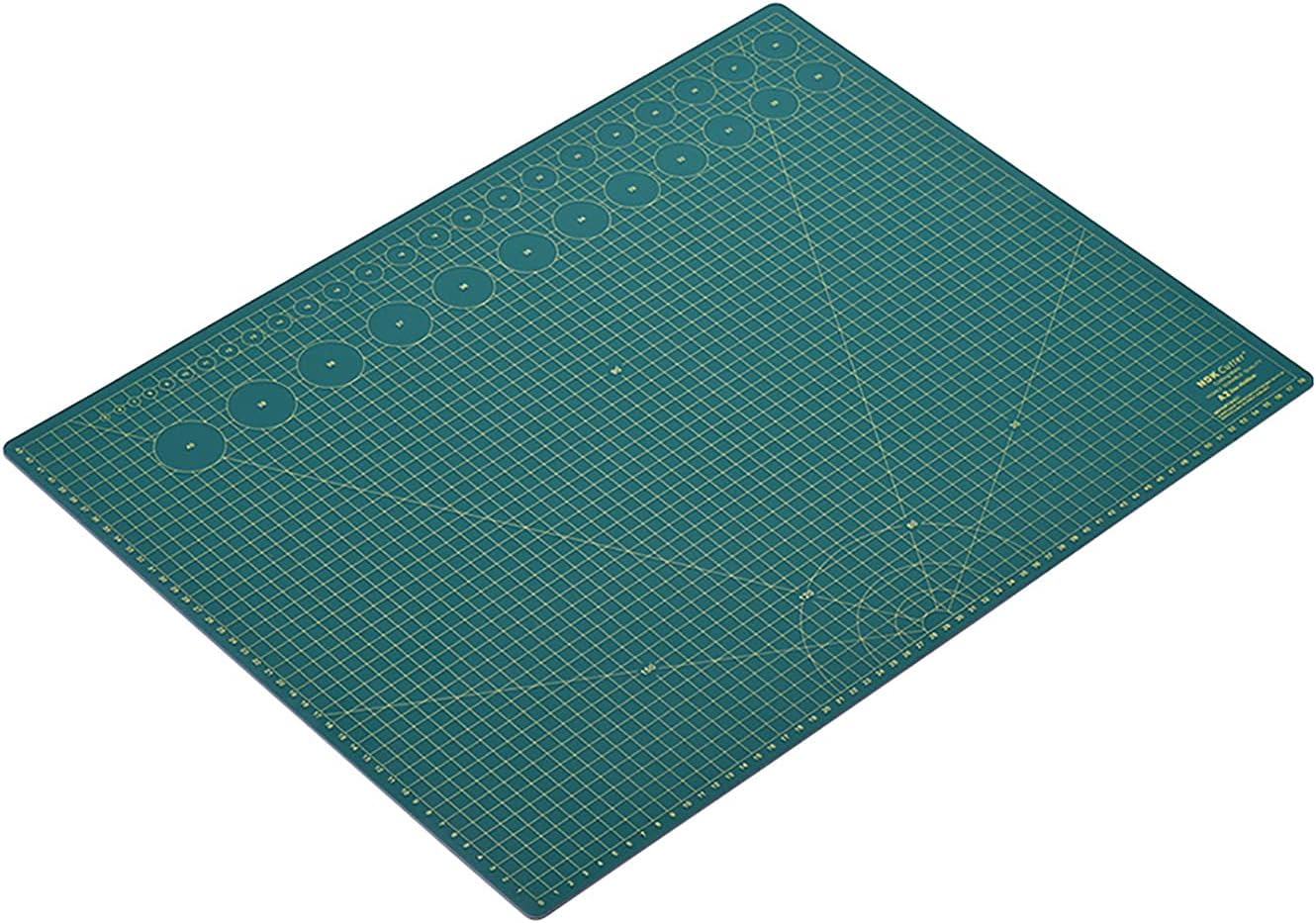 Goolsky NDK Self-Healing Rotary Cutting Mat Professional Double Sided 5-Ply Cutting Mat with Max Healing for Cropping Sewing Quilting Craft A2