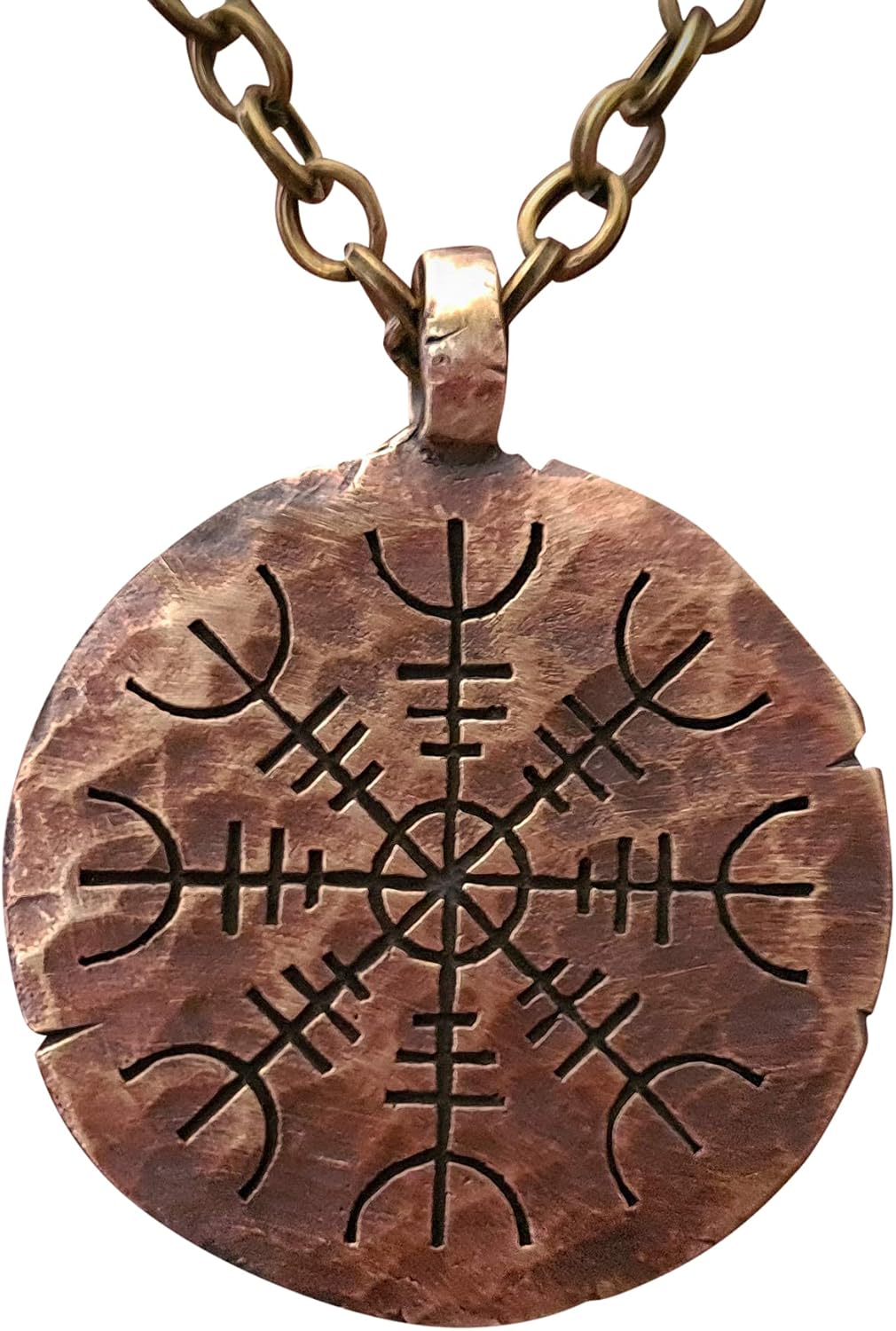 Baldur Jewelry - Ancient Aegishjalmur Helm of Awe Viking Norse Protection Necklace Pendant Amulet - Talisman Necklace Protection - Viking Jewelry Gift - Viking Protection Pendant - Protection Jewelry - Image 8