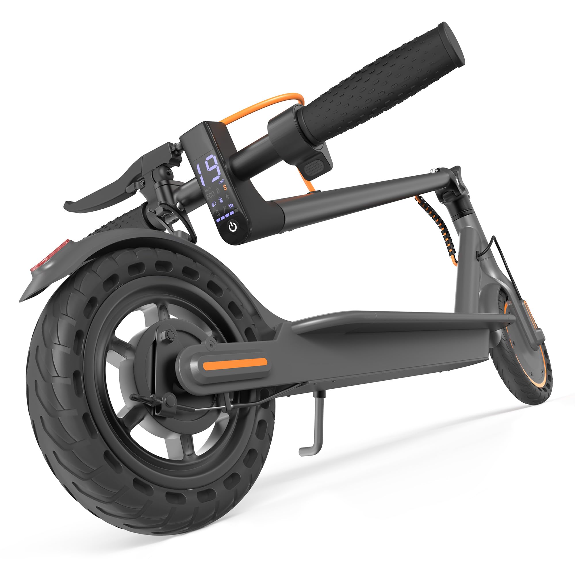 Aovowheel Electric Scooter for Adults, Folding E Scooter with 350W/500W Motor 16/24 Mph Top Speed, Max 19-23 Miles Long Range, 8.5''/10''/14''Tires Commuting Scooters with Dual Brakes System, APP