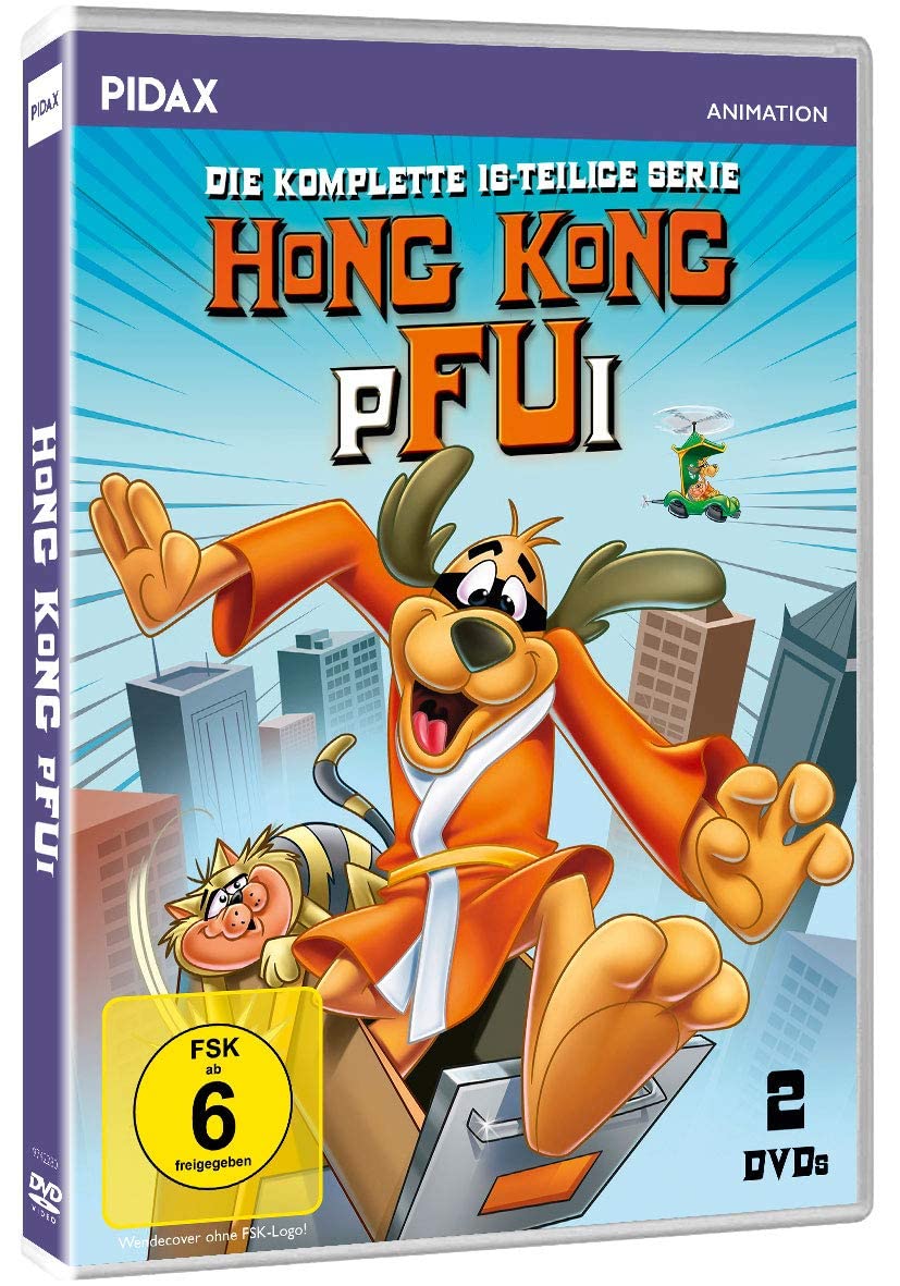 Hong Kong Pfui - Die komplette 16-teilige Kult-Zeichentrick-Serie (Cartoon der Kindheitserinnerung weckt) Pure Nostalgie - für groß und klein (Pidax-Animation) [Collector's Edition] [2 DVDs]