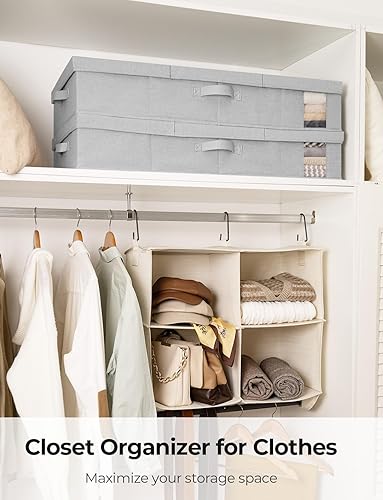 Miniatura 6 de StorageWorks Paquete de 2 contenedores grandes de almacenamiento debajo de la cama con tapas, contenedores de almacenamiento debajo de la cama con