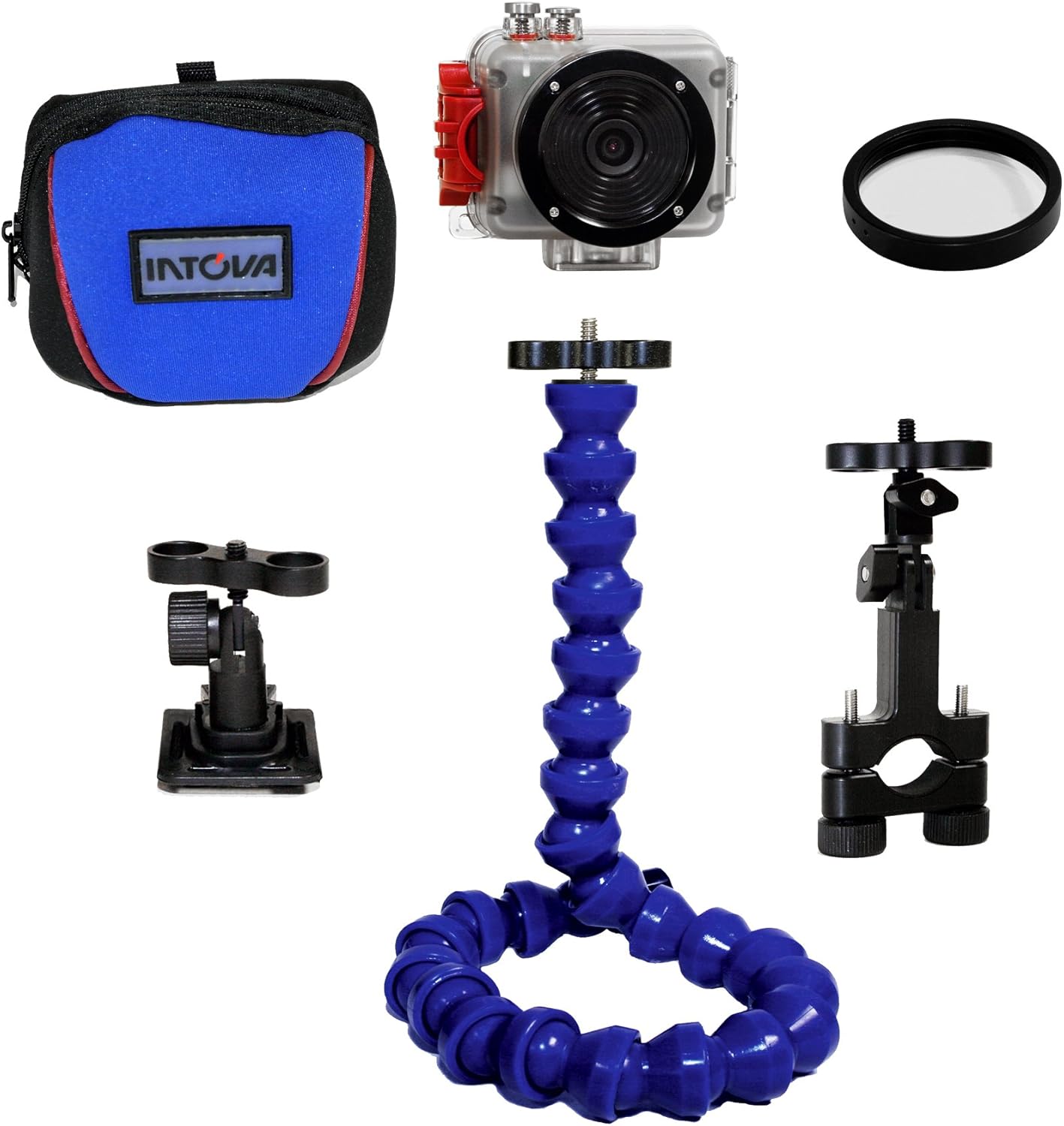 Amazon.com : Intova Sport Pro HD Video Camera with Accessory Pack ...