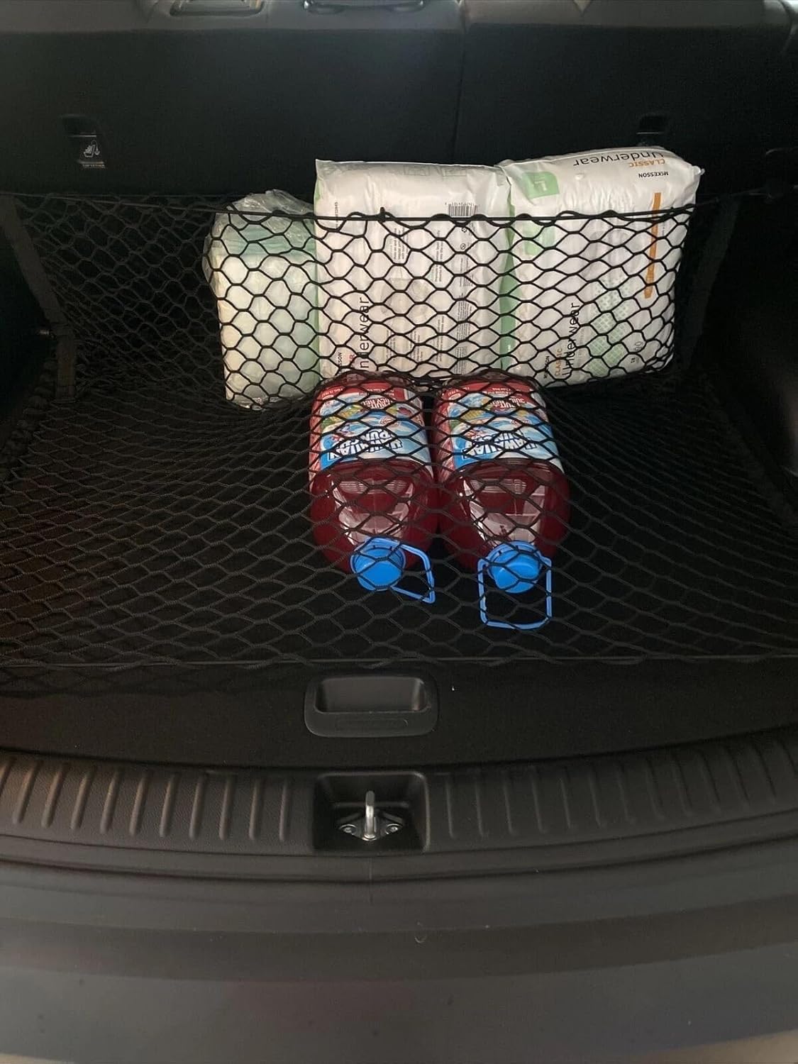 Trunk Organizer Cargo Nets for Kia Seltos 2020-2026 – Floor+Envelope Style Cargo Nets for SUV Truck – Premium Mesh Car Trunk Organizer Vehicle Carrier Storage – Compatible with Seltos