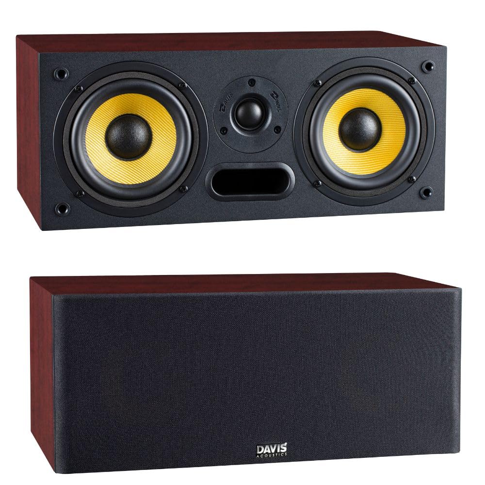Davis Acoustics Mia 10 Acajou - Centrale 2 Voies/3 Haut-parleurs