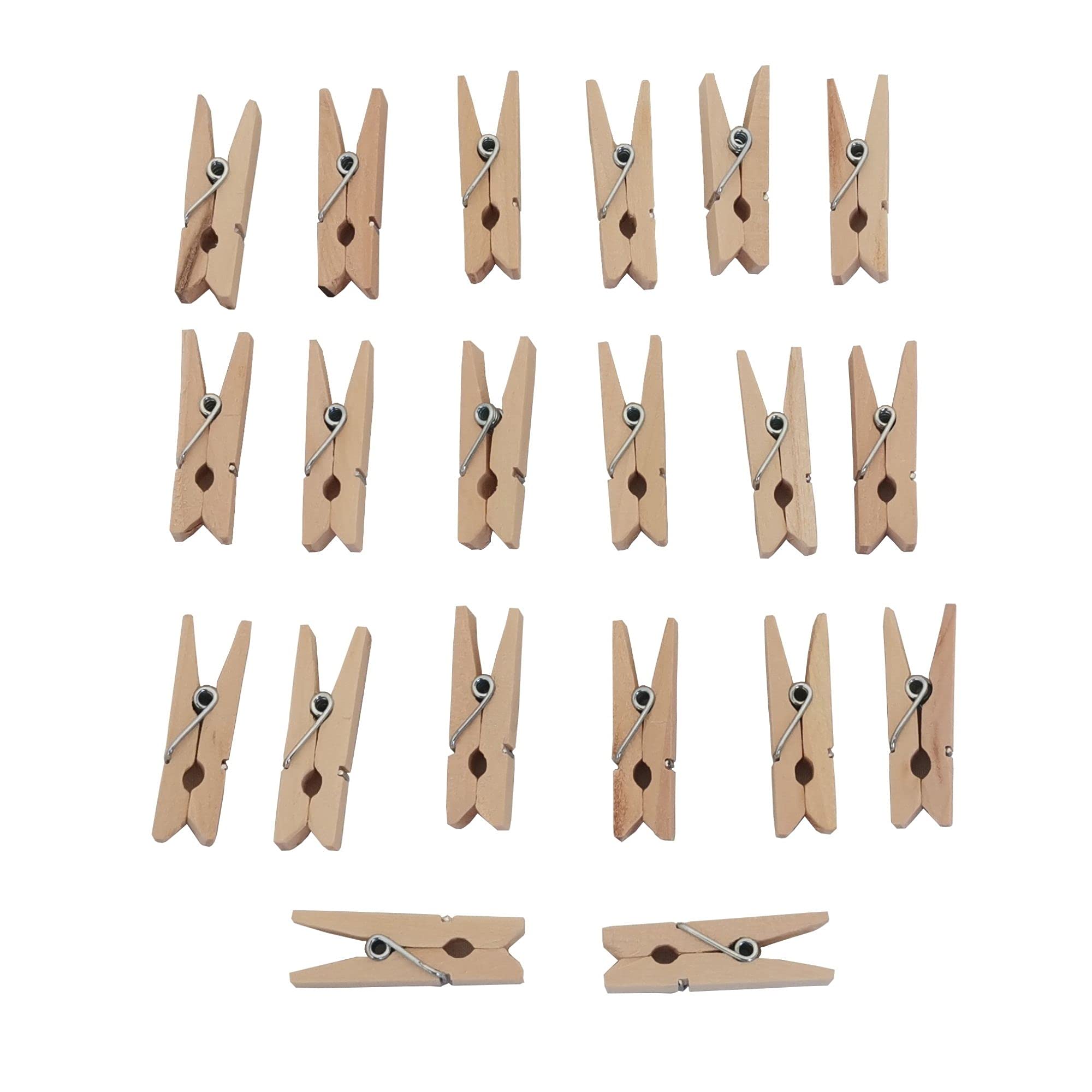 Hengxinchen 168 Stuks Mini-Houten Knijpers, Kleine Mini-Wasknijpers, Bruiloft, Kleine Houten Knijpers Voor Polaroid Foto'S Met 10 M Jute Koord, Doe-Het-Zelf Voor Fotowand, Display, Feest (Kleur Hengxinchen 168 Stuks Mini-Houten Knijpers, Kleine Mini-Wasknijpers, Bruiloft, Kleine Houten Knijpers Voor Polaroid Foto'S Met 10 M Jute Koord, Doe-Het-Zelf Voor Fotowand, Display, Feest (Kleur
