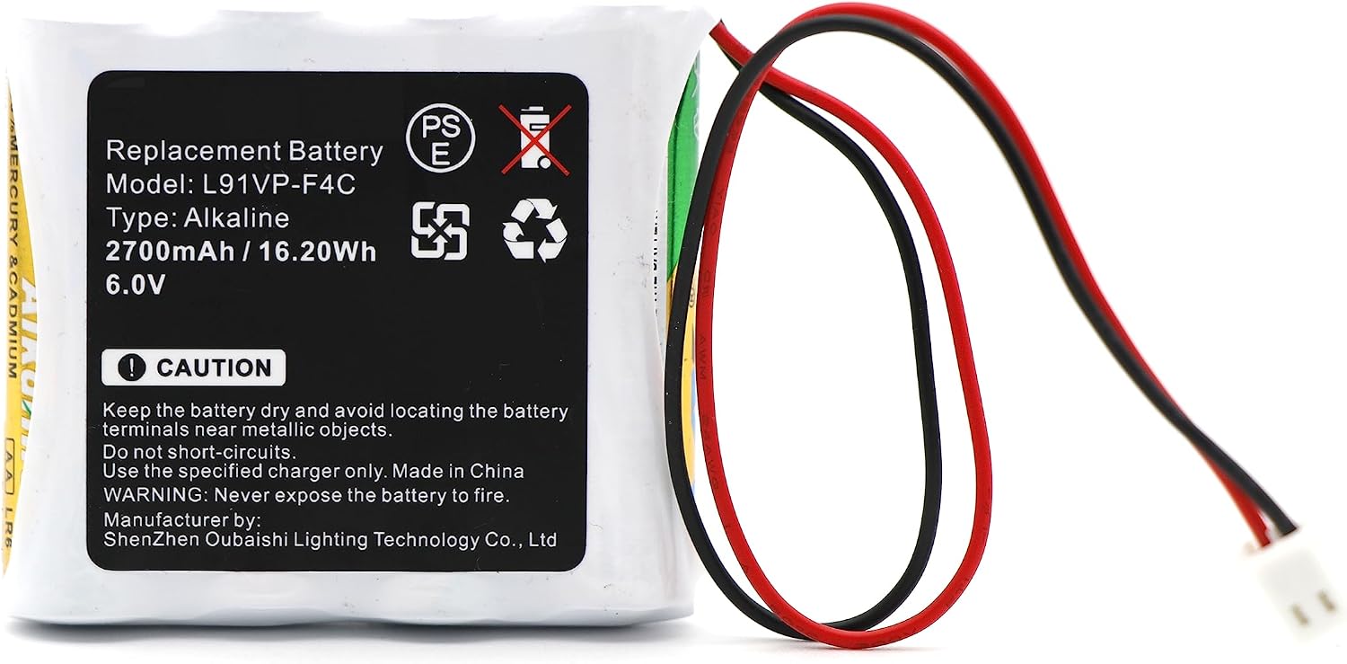 GPRHORW01018 Battery Replacement for PurelI ES8 Hand Sanitizer Dispenser P/N L91VP-F4C Battery