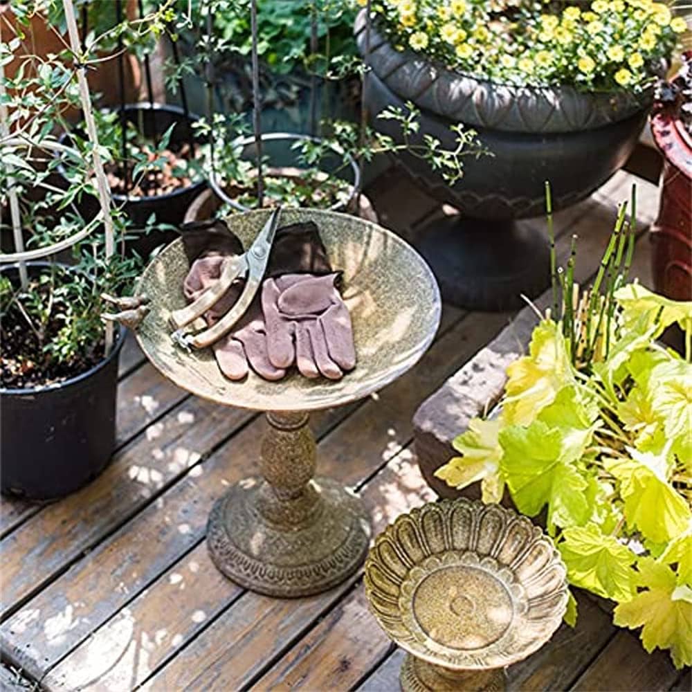 Amazon.co.jp: レトロ バード フィーダー素朴なバードバス