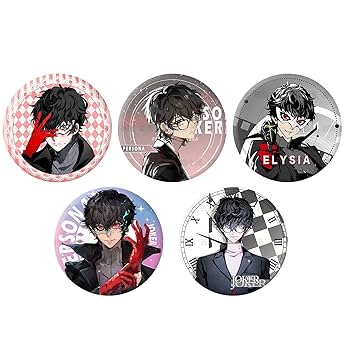 Amazon | ペルソナ5 缶バッジ セット バッジセット かっこいい