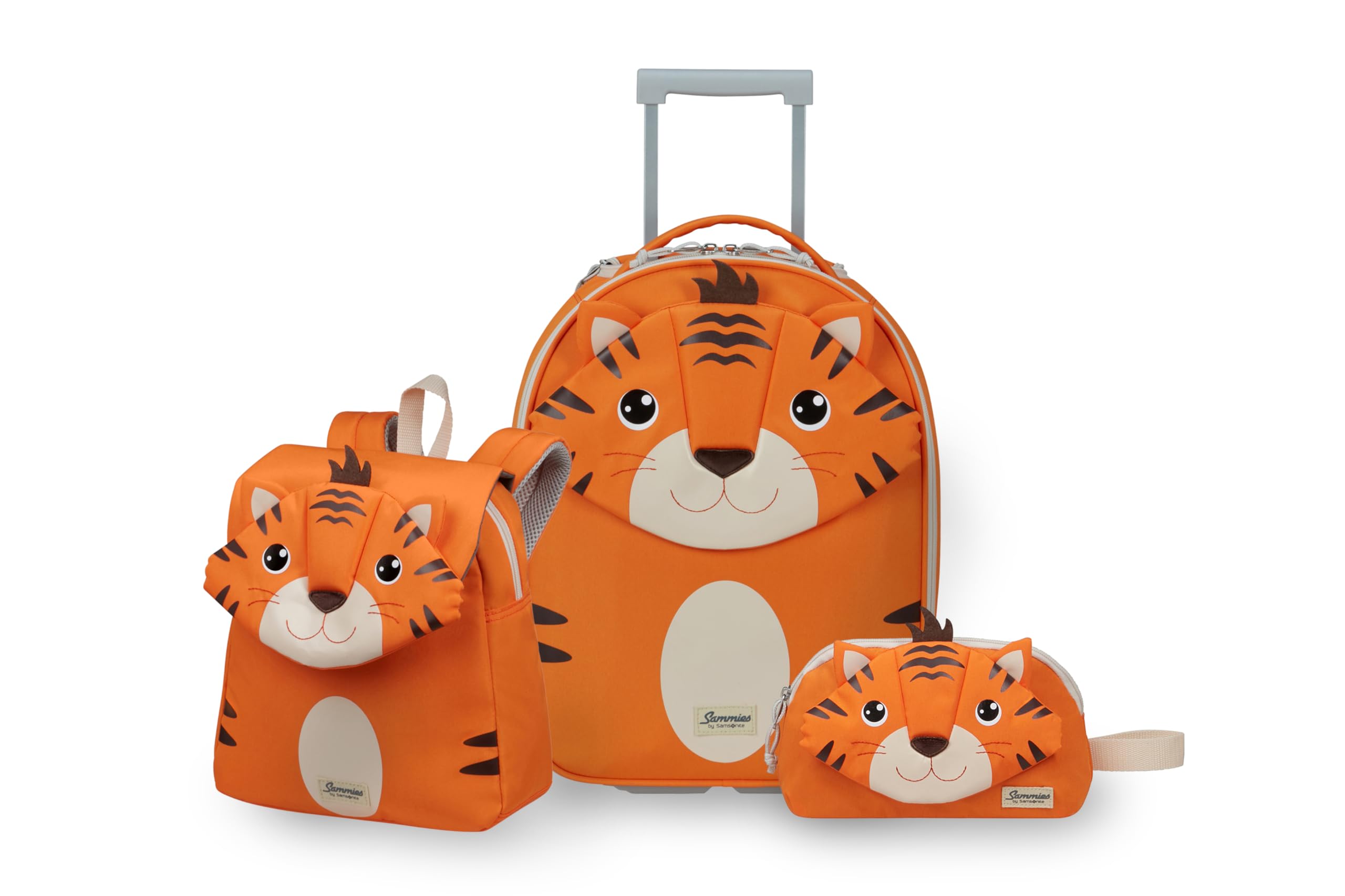 Samsonite Happy Sammies Eco - Bragage des Enfants de Haut Niveau, 45 cm, 23 L, Orange (Tiger Toby)