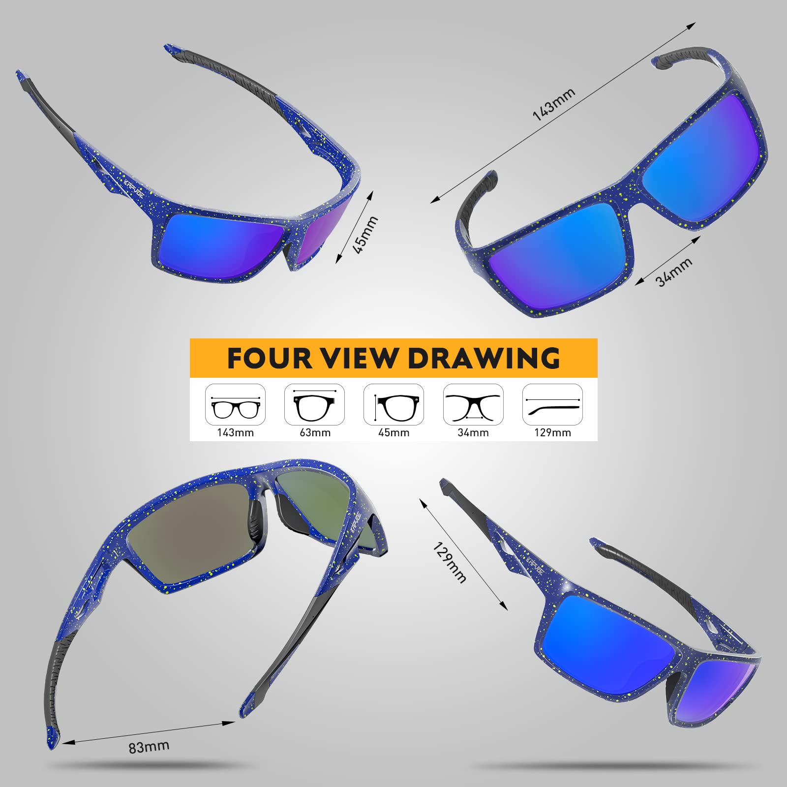 LUNETTES DE SOLEIL de cyclisme d'extérieur ALAX vélo de montagne LUNETTES DE SOLEIL de cyclisme d'extérieur ALAX vélo de montagne