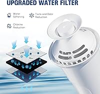 Vista 2 de Water Filter Replacement Compatible with Brita Water Pitchers and Dispensers, by DESENRUIS for Classic 35557, OB03, Mavea 107007, Reduce Chlorine