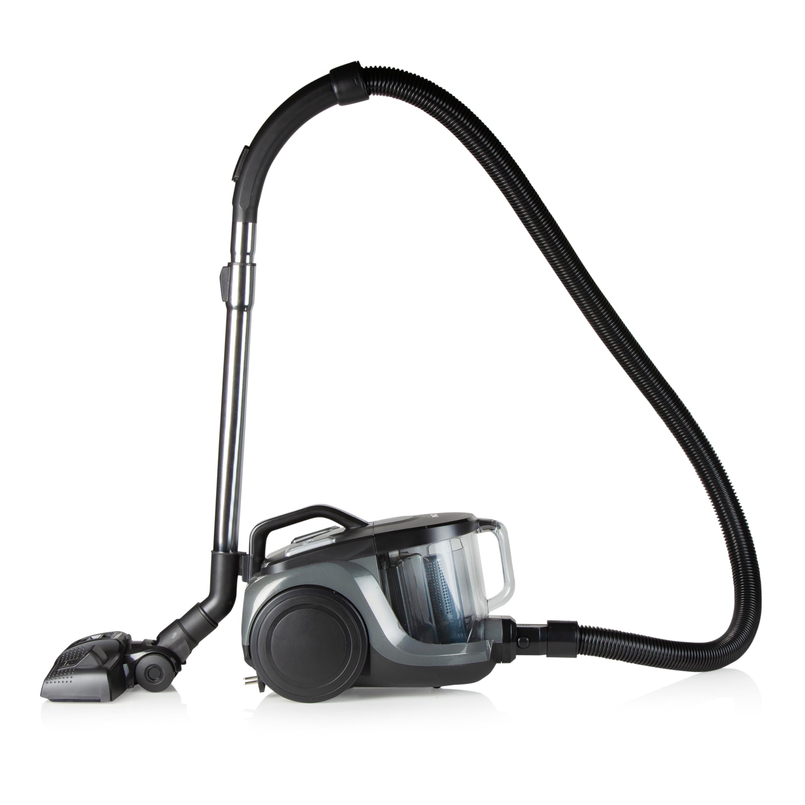 DOMO DO7295S Beutelloser Staubsauger - 2,5L - 850W - Zyklon XL Force - Geräuscharm - HEPA-Filter - ‘Deep Clean’ Technologie - Inkl Eco-Bodendüse, Fugendüse, Parkettdüse, Staubbürste - Schwarz