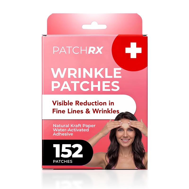 Adesivos reutilizáveis de silicone para o rosto PatchRx