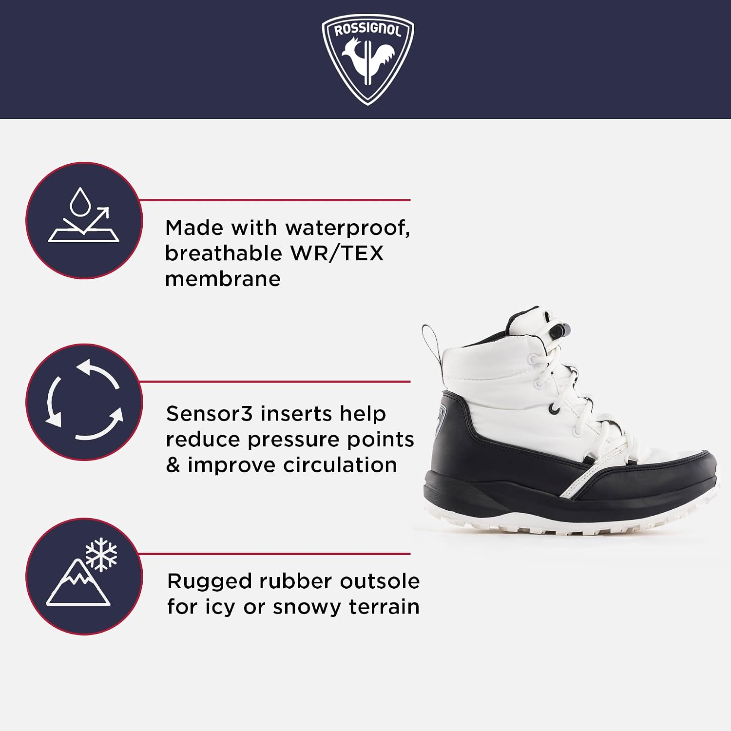 Rossignol Podium Snow Boots for Women - Waterproof, Insulated Boots - All Terrain