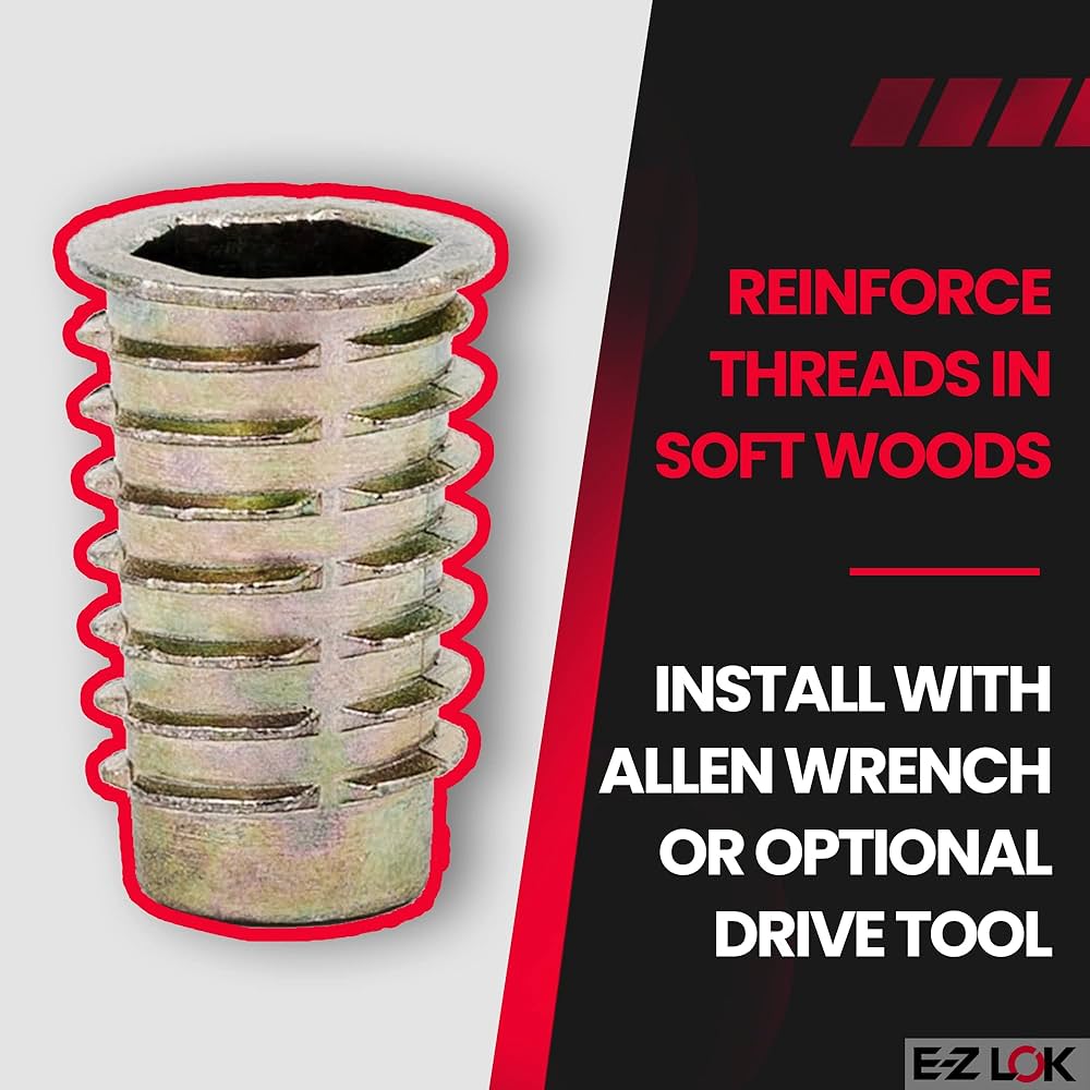 Amazon | E-Z LOK - 903816-25 E-Z Lok ねじ込み挿入部品 亜鉛