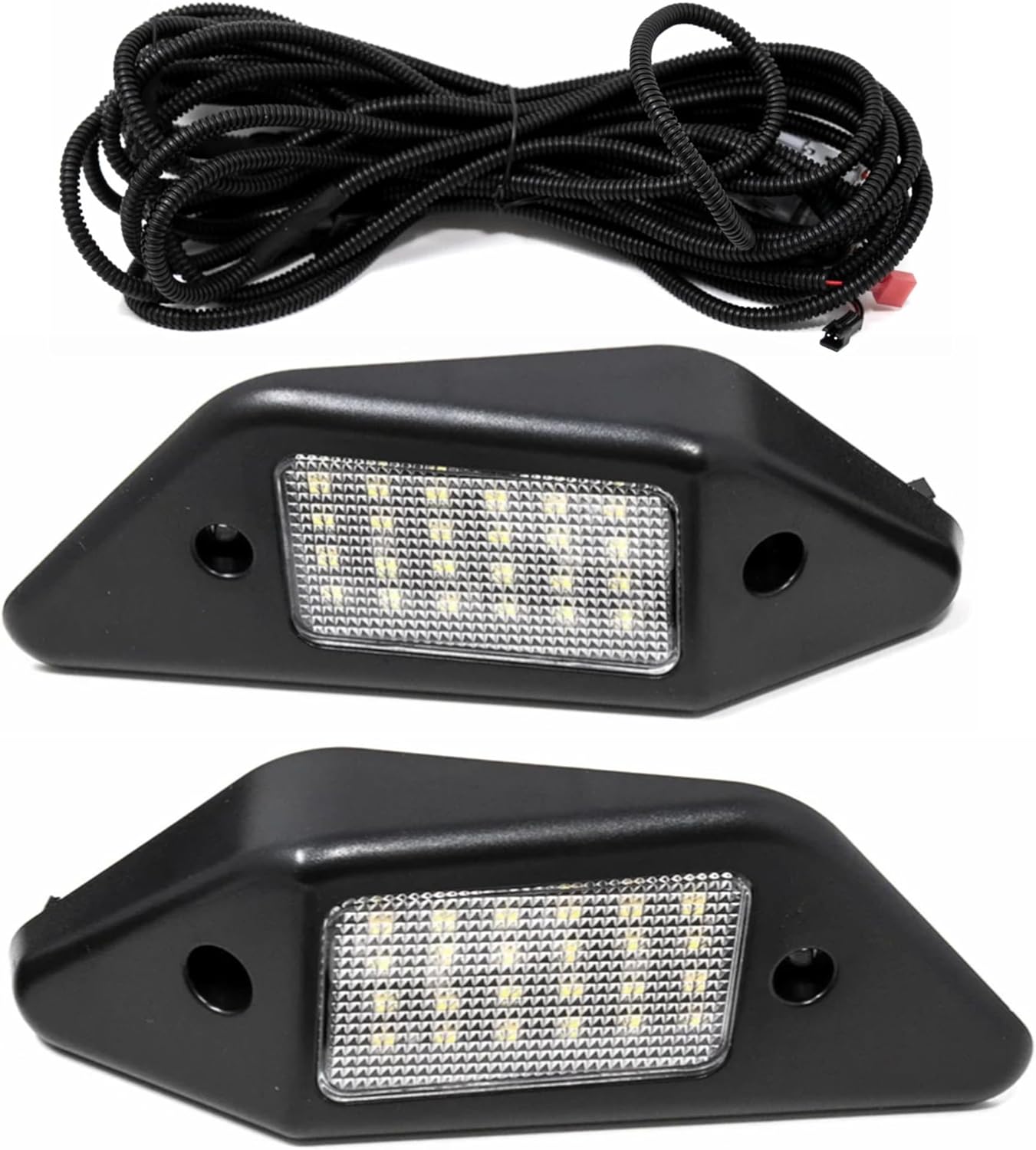 Yankok LED Cargo Bed Lighting Kit Compatible with Toyota Tundra 2014-2021 Tacoma 2016-2019 with Wiring Harness 24 SMD Trunk Lights PT948-35160