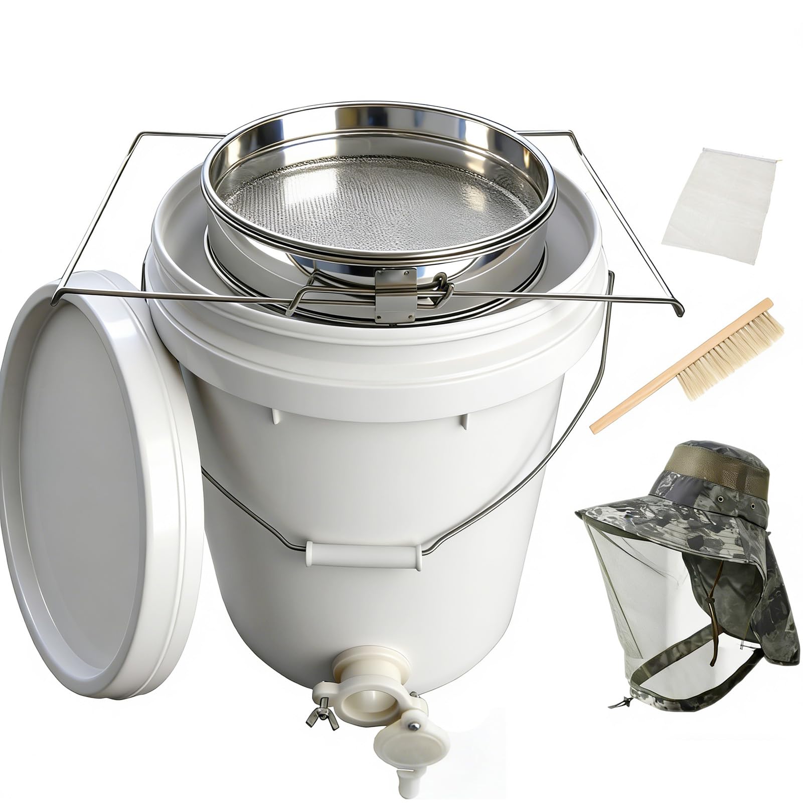 Amazon.co.jp: Aidour HM 養蜂 器具 蜂蜜 こし器 ワックス はちみつ