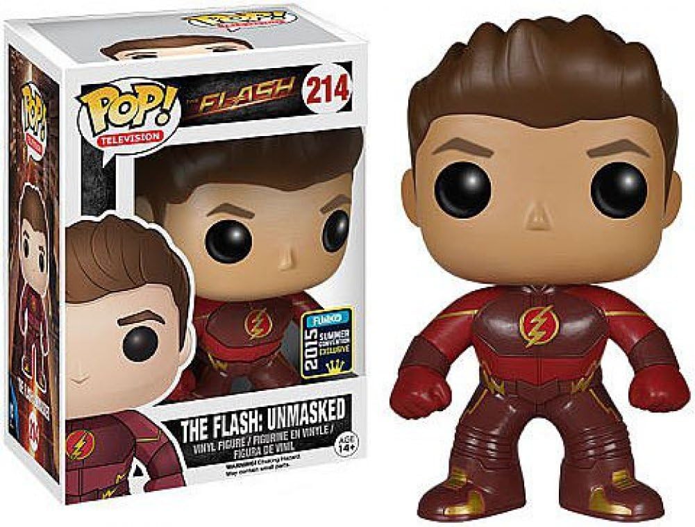 Up To 40% OFF Funko Pop! Television #214 The Flash Unmasked Flash (2015 SDCC Exclusive)