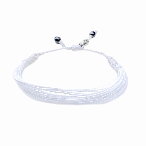 Miniatura 13 de White Awareness Bracelet Custom Sized for Men Women and Kids - Lung Cancer, Blindness, Bone Disease, Osteoporosis, Postpartum Depression