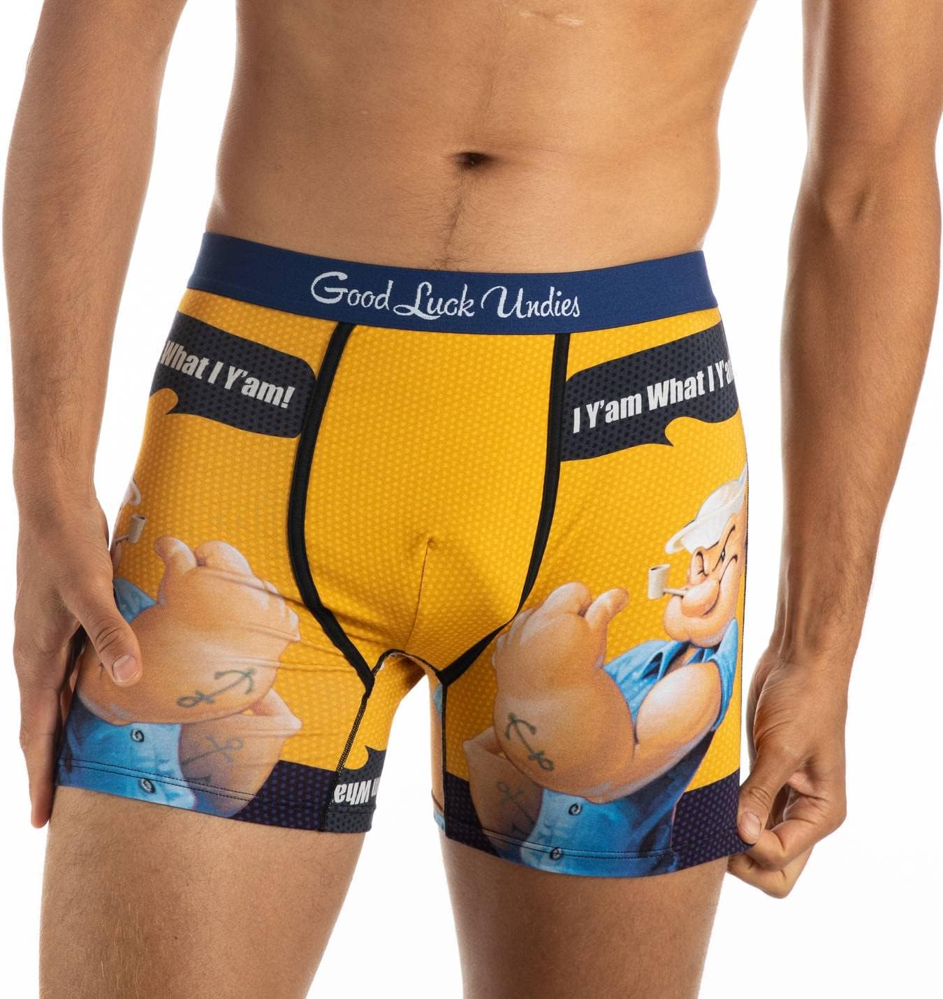 Good Luck Undies Popeye Boxer Brief Underwear