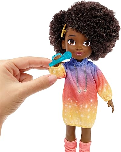 Miniatura 3 de Mattel Karma's World - Juego de muñecas cantantes con accesorios y disco coleccionable, canta 2 canciones