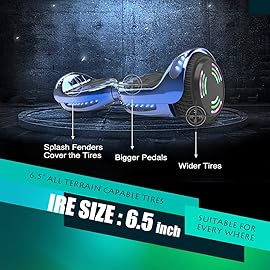 Hoverboard Certified HS2.01 Bluetooth Flash Wheel with LED Light Self Balancing Wheel Electric Scooter