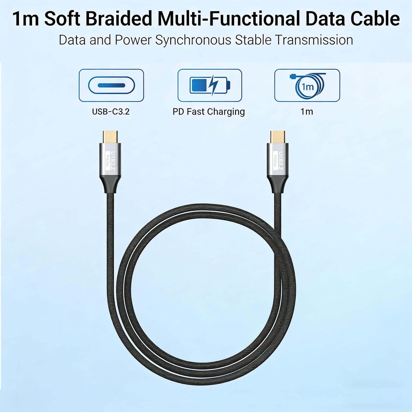 Innowacyjny adapter 7 połączeń typu C z jasnym wyświetlaczem wizualnym 4K 60Hz i gniazdem na kartę pamięci Hub USB C