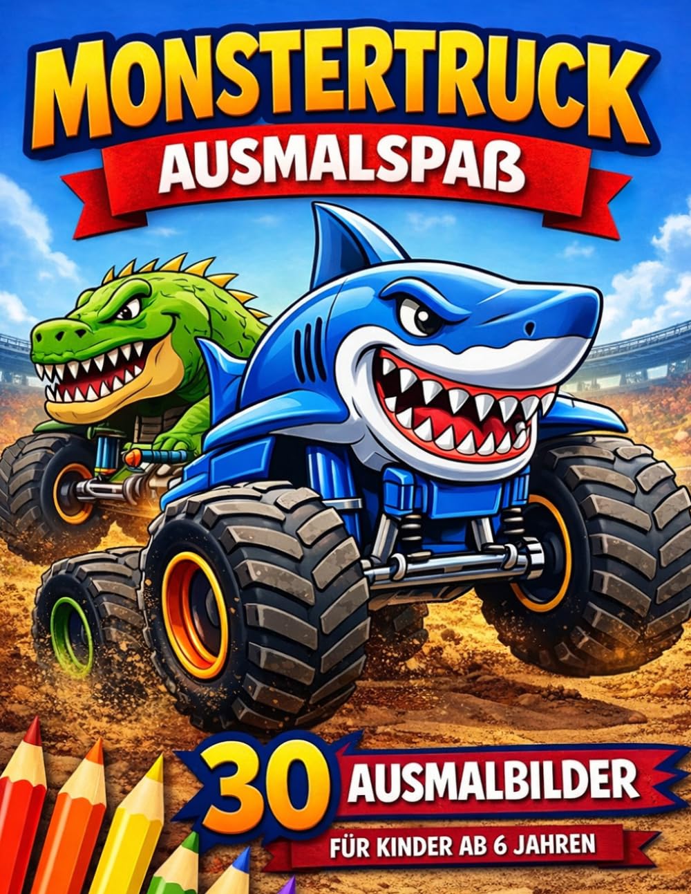 Monstertruck: Ausmalspass